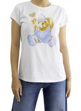 t shirt orsacchiotto con cappello 